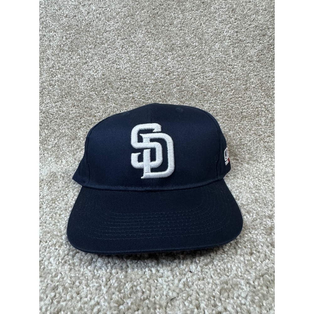 San Diego Padres OC Sports MLB Baseball Cap Navy Blue Adjustable Hat OSFM